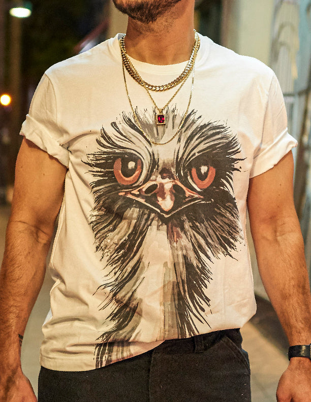 e.s. T-Shirt cotton stretch signature