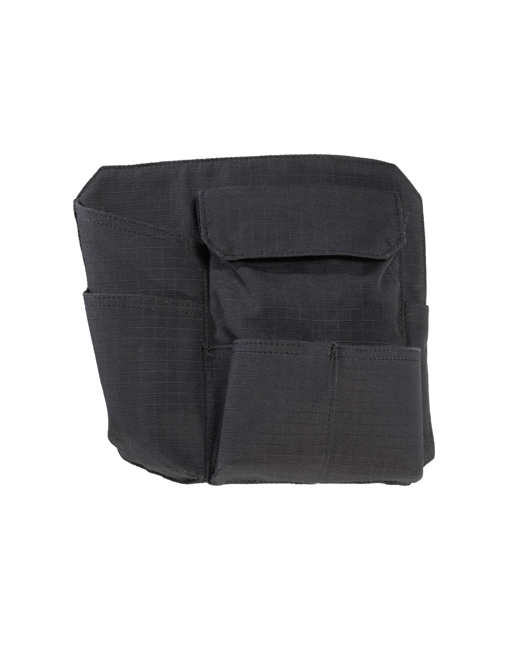 Black STRAUSS e.s.tool concept right-hand large tool bag with modular pockets and belt attachment points.