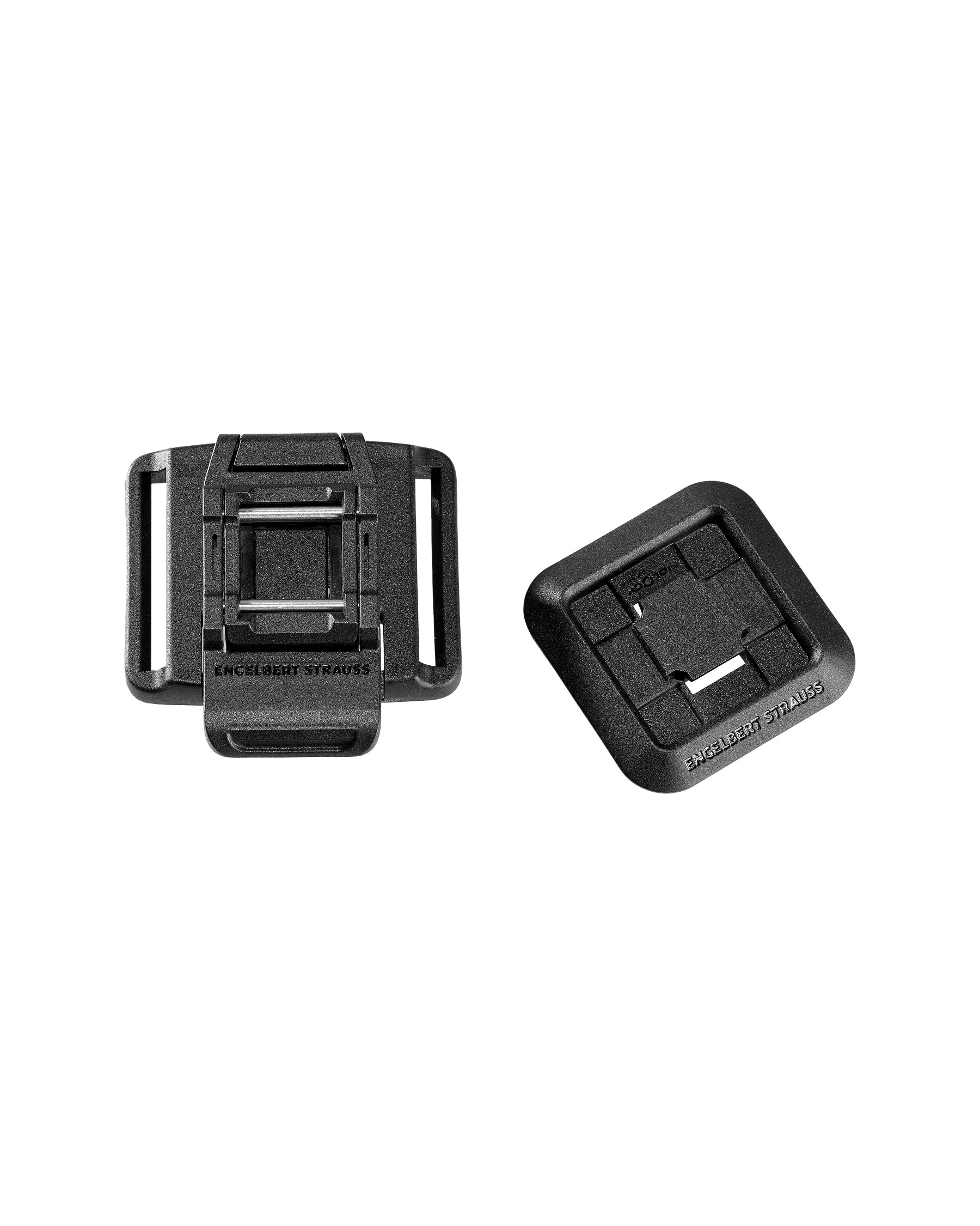 Black STRAUSS e.s.tool concept multi holder with modular pockets and belt attachment points.