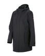 STRAUSS women's e.s.e:pic waterproof rain coat in black
