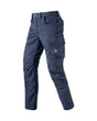 STRAUSS Cargo Work Pants e.s.motion ten in slate blue, front view