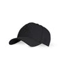 Black STRAUSS e.s.trail trucker hat with a curved brim.