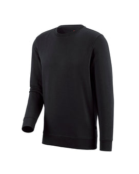 Cotton Poly Crew Neck Sweatshirt