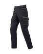 STRAUSS Women's Cargo Work Pants e.s.trail pure in black/carbon gray, front view