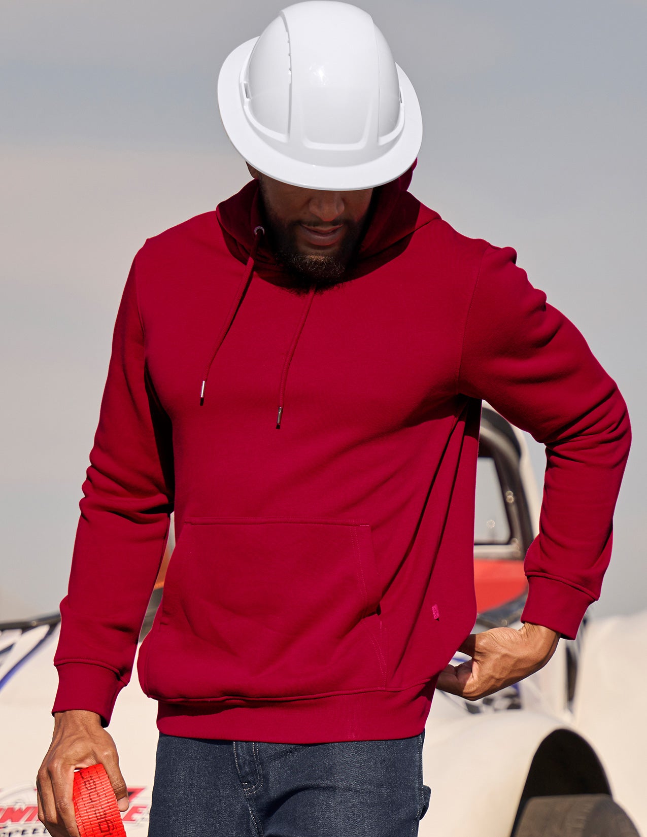 Cotton Poly Hoodie