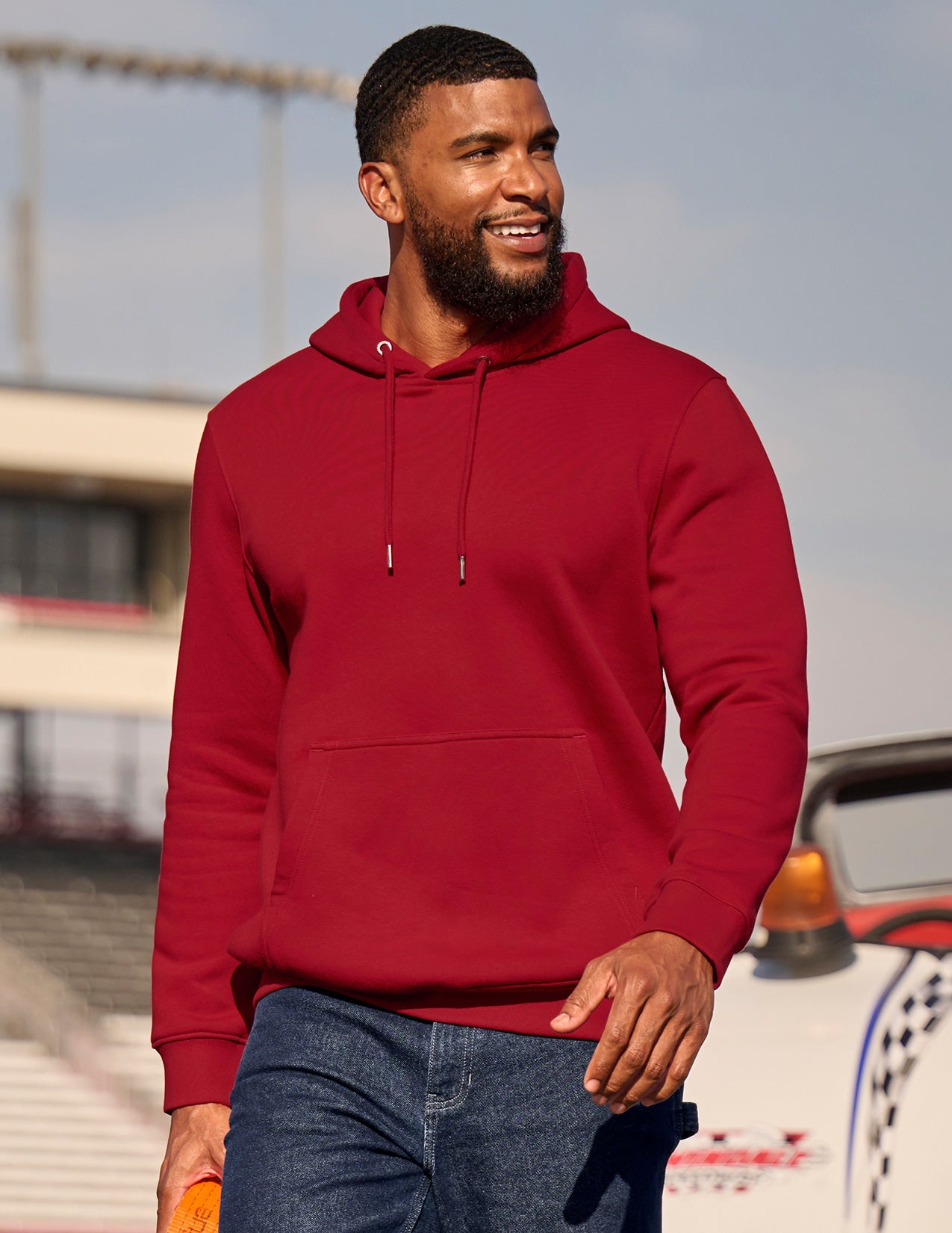 Cotton Poly Hoodie