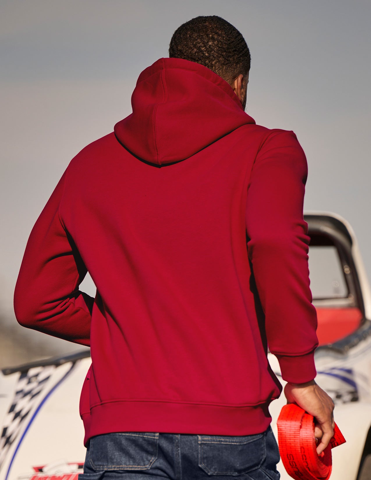 Cotton Poly Hoodie