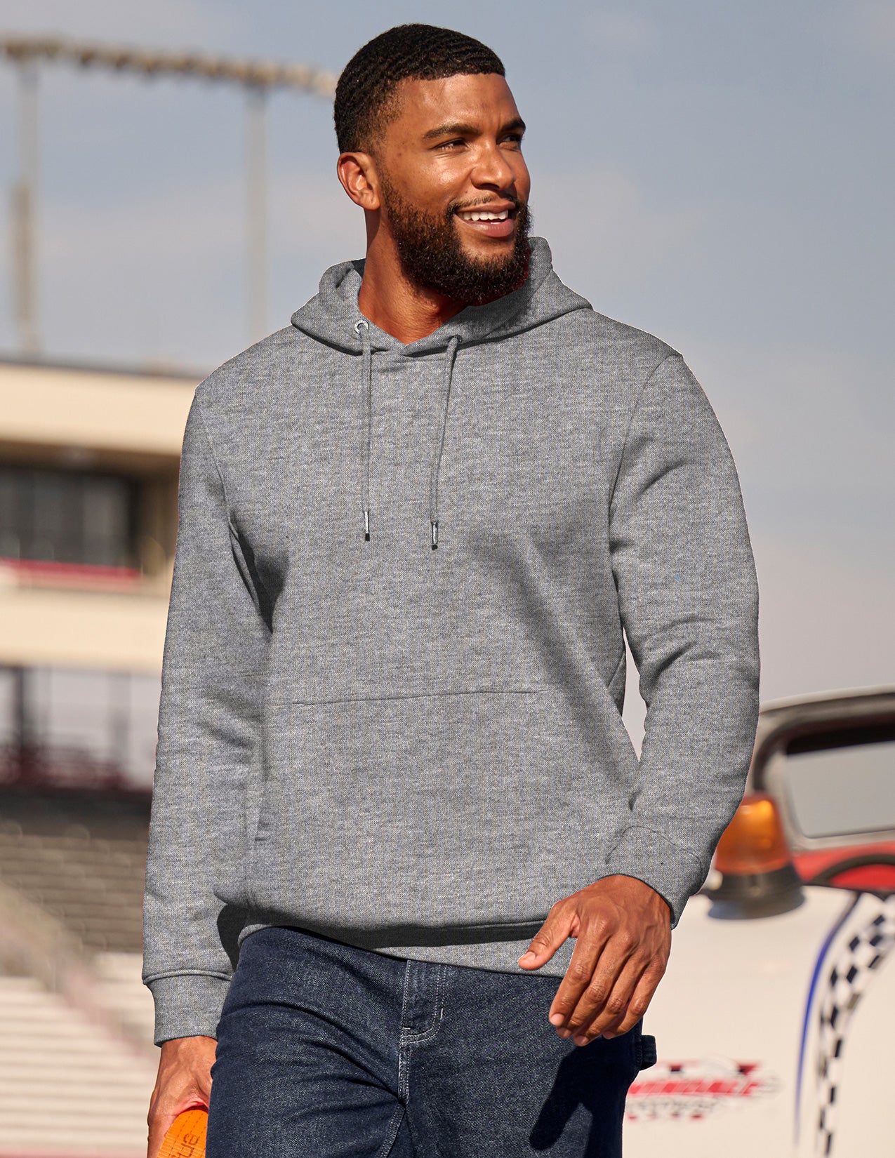 Cotton Poly Hoodie