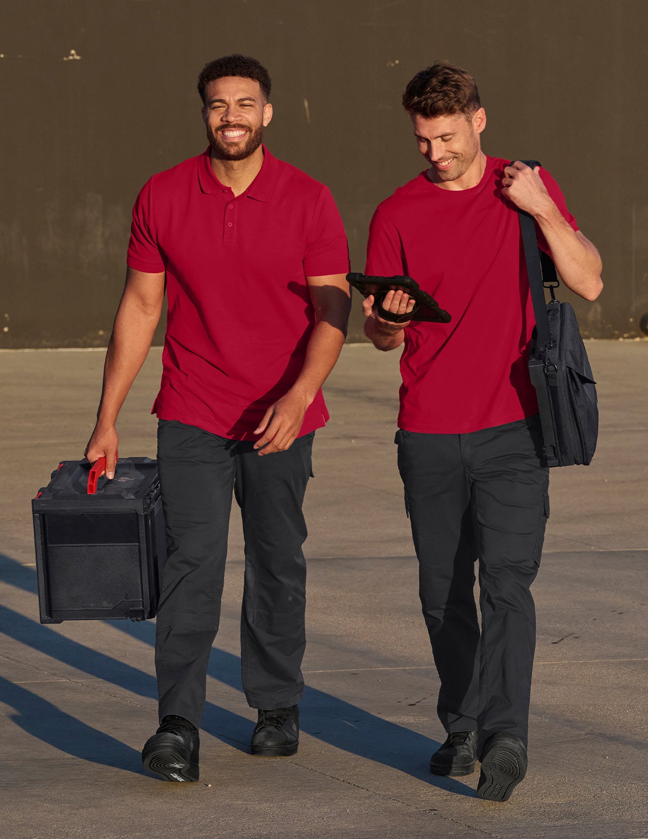 Cotton stretch Polo Shirt