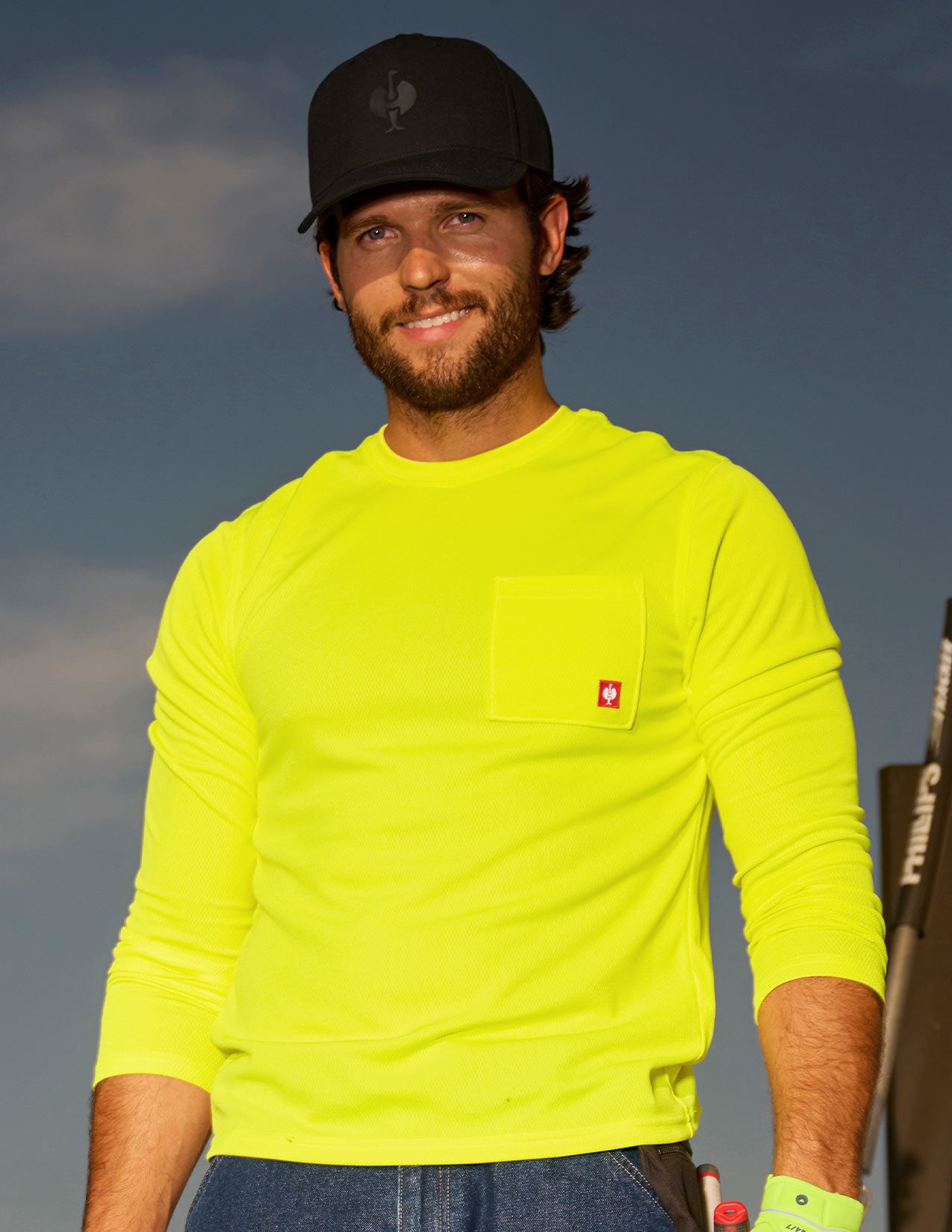 Enhanced Visibility performance Longsleeve T-Shirt