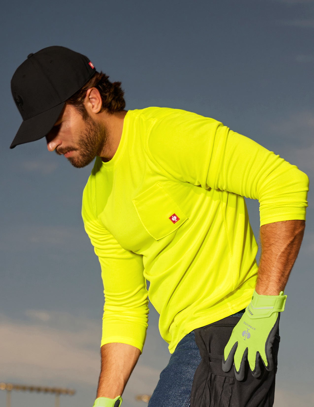 Enhanced Visibility performance Longsleeve T-Shirt