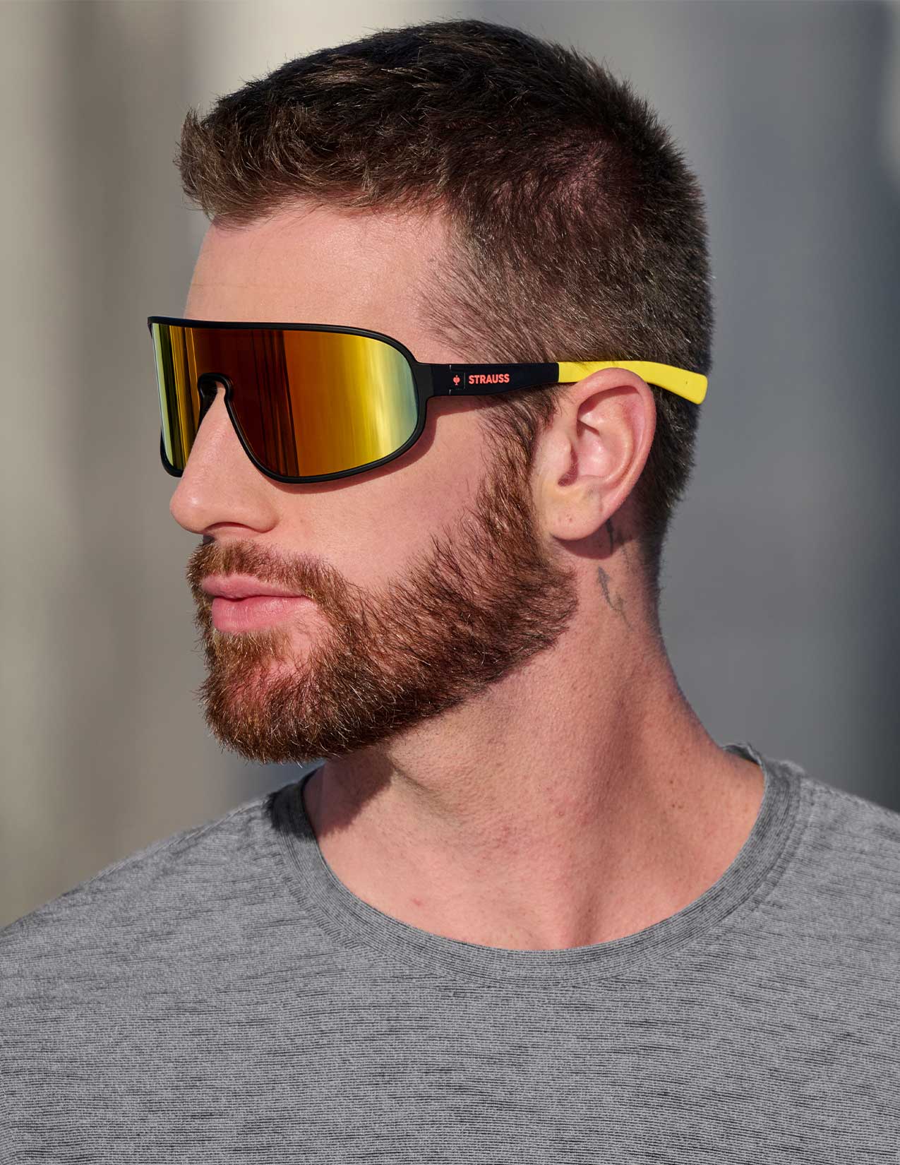 Man wearing sunglasses