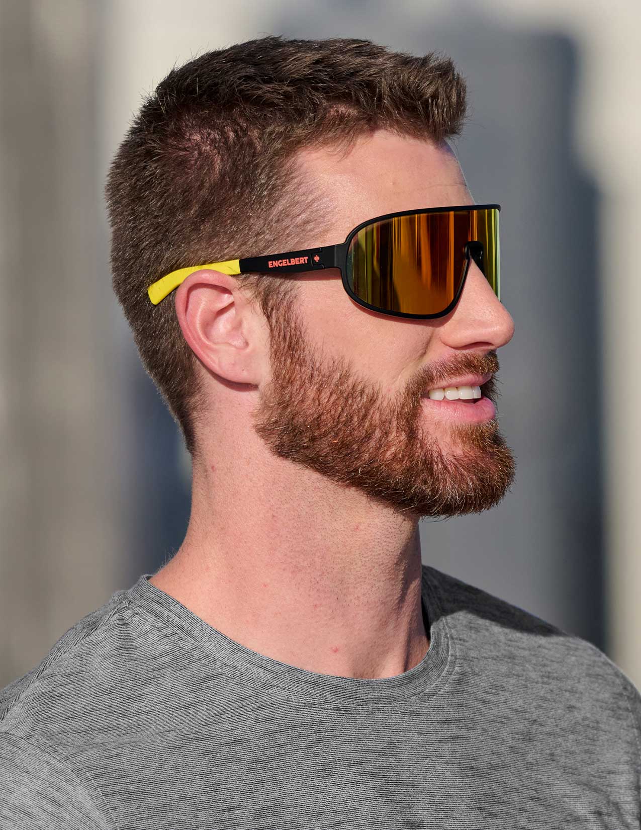 Man wearing sunglasses
