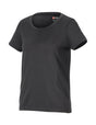 Women's Seamless Tee e.s.trail pure, black melange