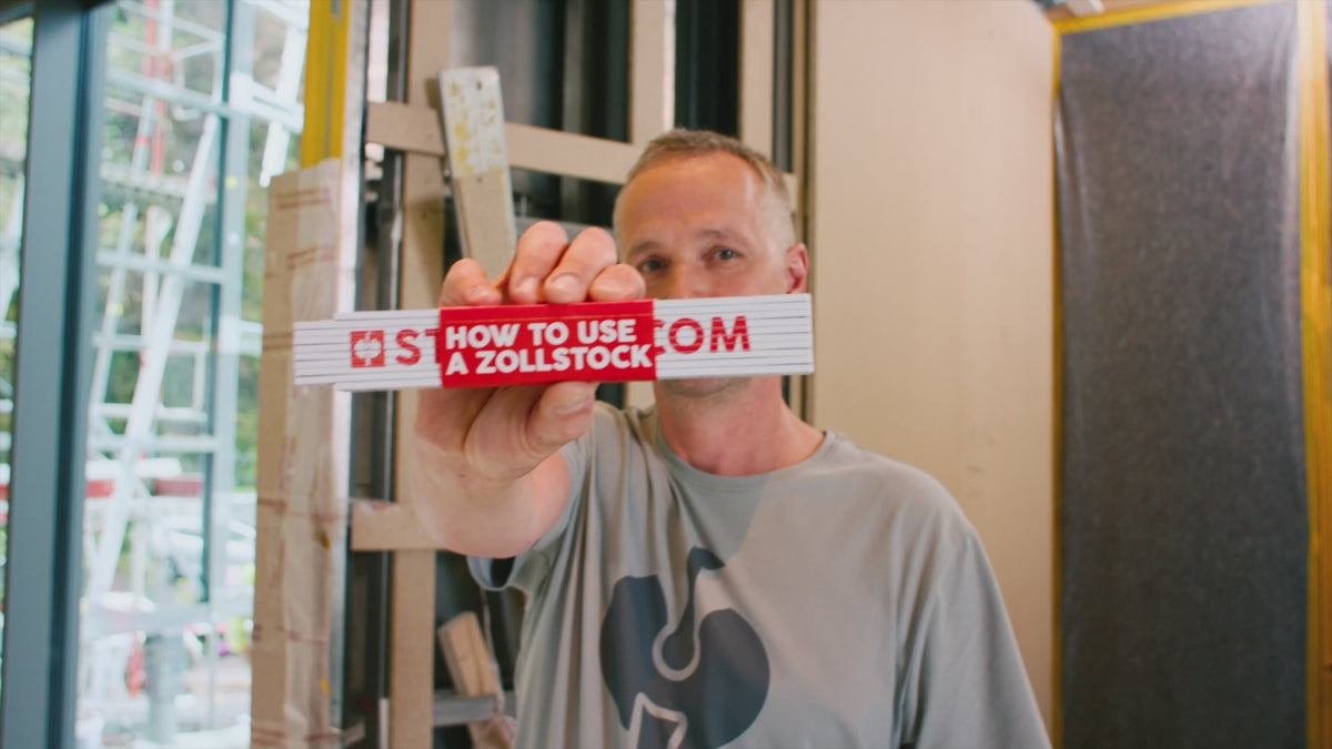 Cargar video: How to use a zollstock folding ruler