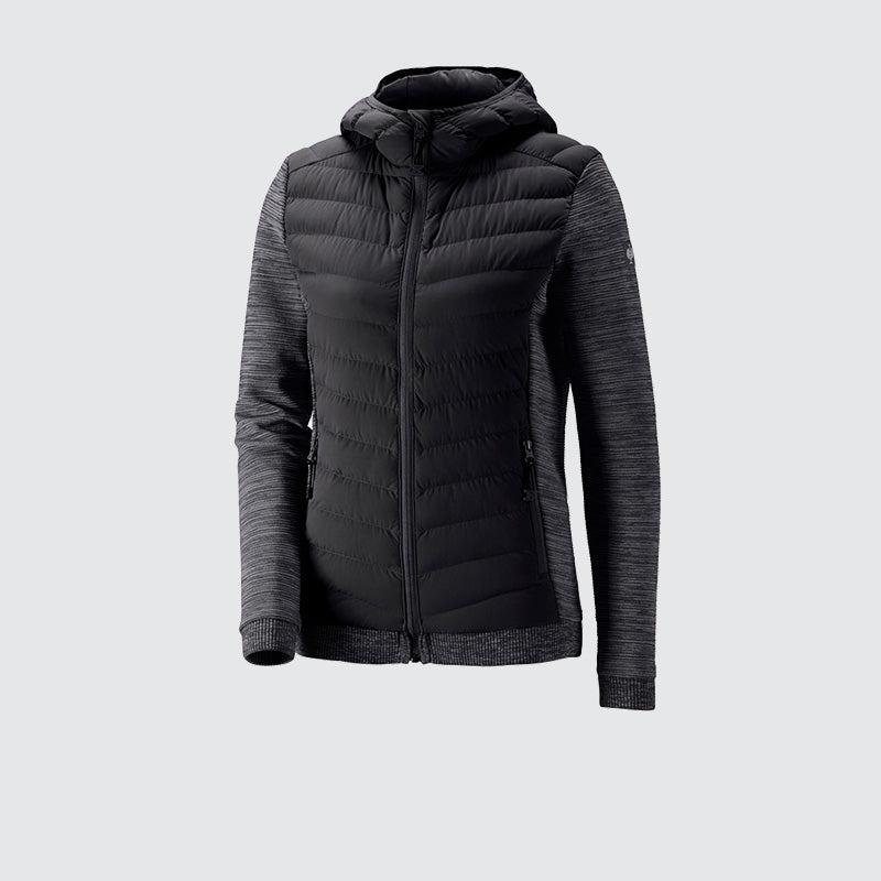 Women's Hybrid Hooded Jacket e.s.motion ten